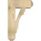 Ekena Millwork Olympic Craftsman Rough Sawn Bracket w/ Offset Brace, Douglas Fir, 8"W x 20"D x 32"H BKT0806X20X32OLY04RDF - alternate 2